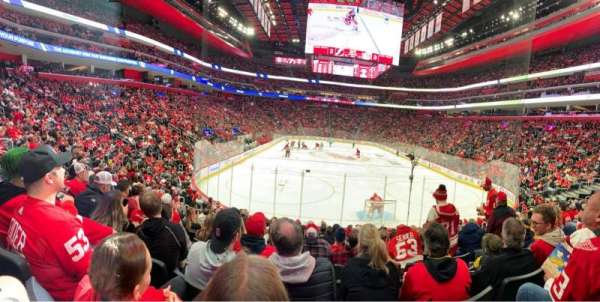 Little Caesars Arena, section: 116, row: 12, seat: 9