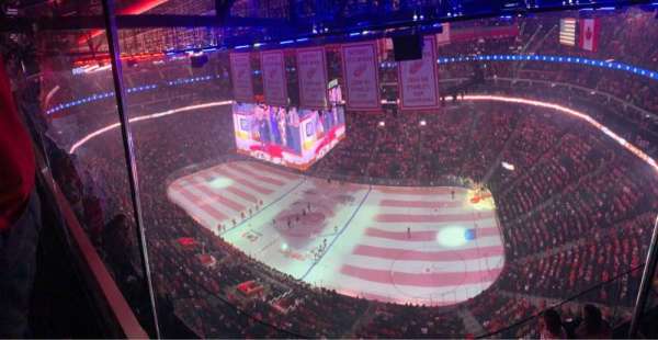 Little Caesars Arena, section: G29, row: 1, seat: 6