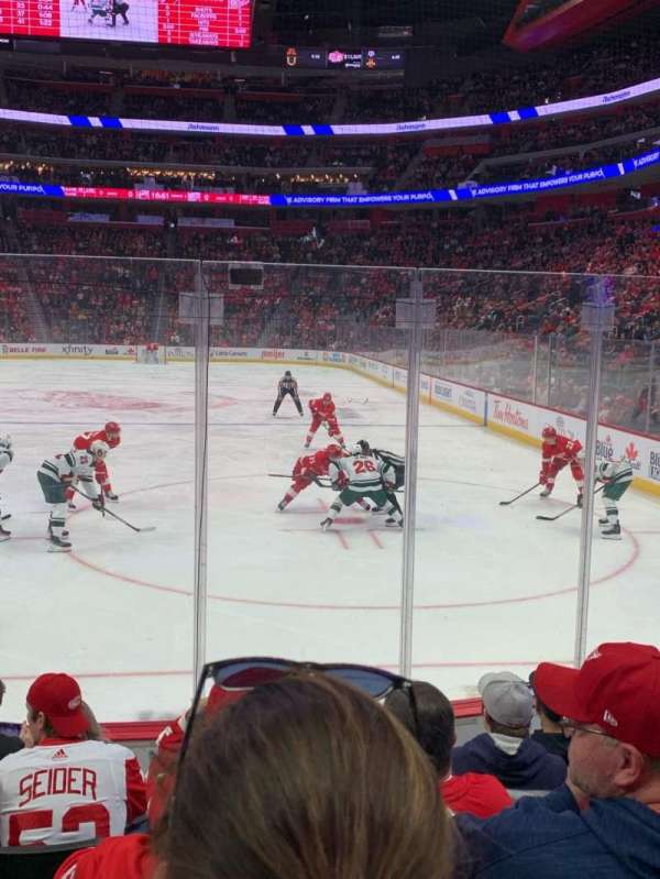Little Caesars Arena, section: 115, row: 6, seat: 6