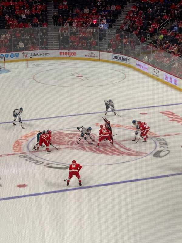 Little Caesars Arena, section: M4, row: C, seat: 14