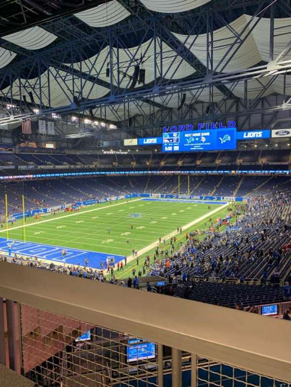 Ford Field, section: 246, row: SRO