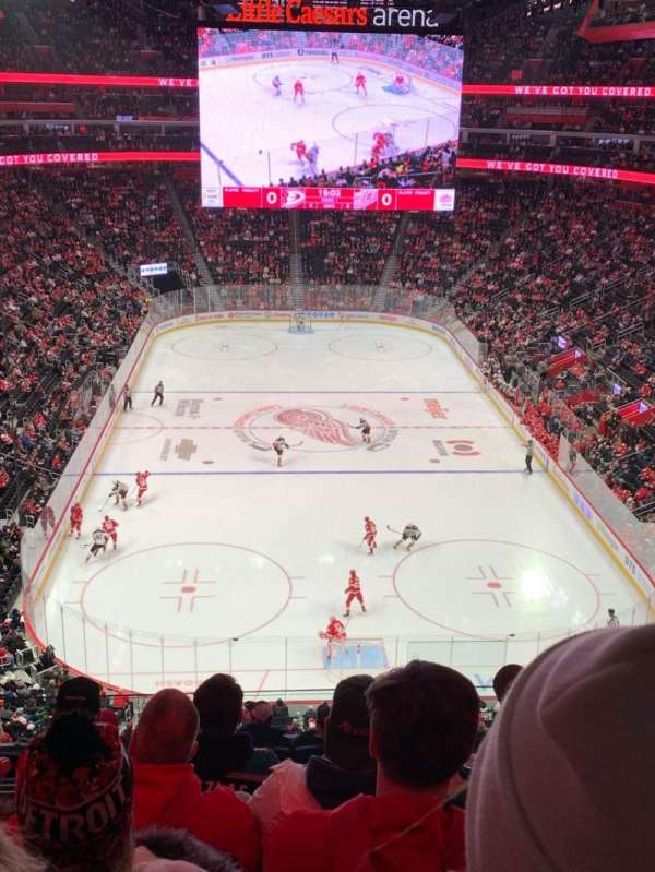 Little Caesars Arena, section: M3, row: 5, seat: 5