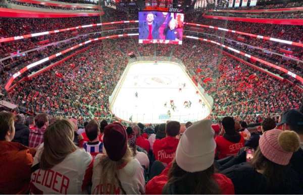 Little Caesars Arena, section: M3, row: 5, seat: 5