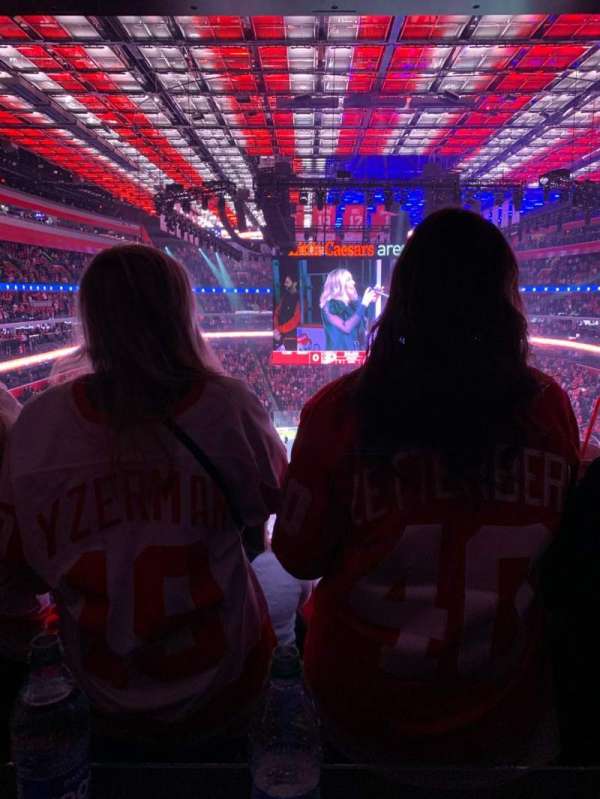 Little Caesars Arena, section: M3, row: 5, seat: 5