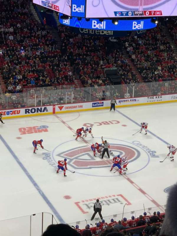 Centre Bell, section: 203, row: F, seat: 9