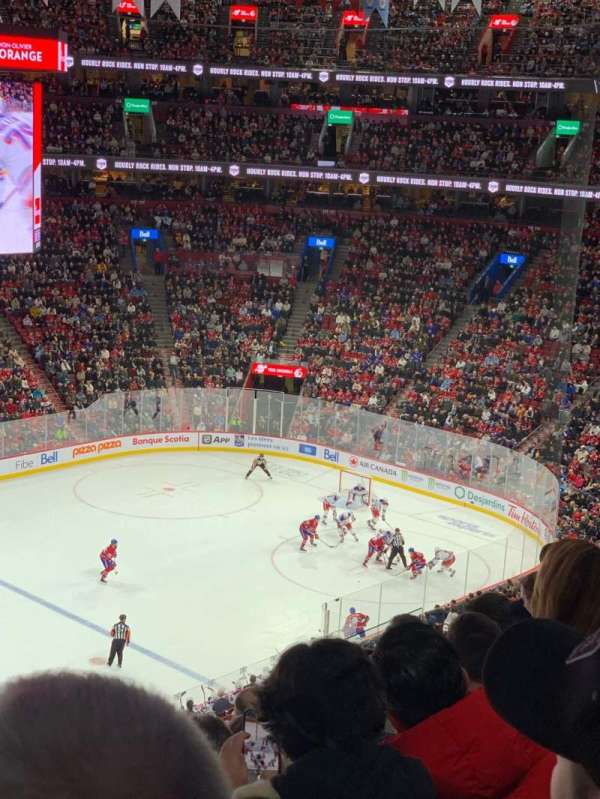 Centre Bell, section: 203, row: F, seat: 9