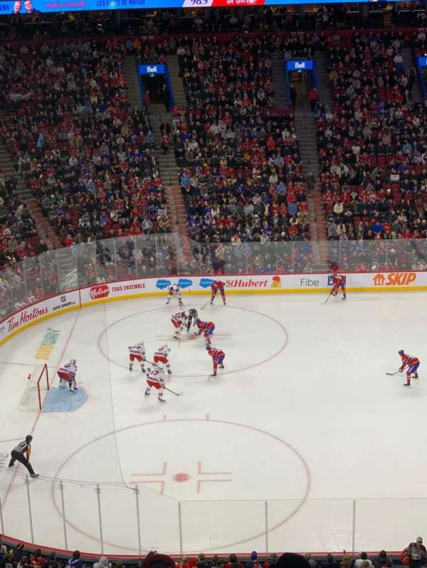 Centre Bell, section: 203, row: F, seat: 9