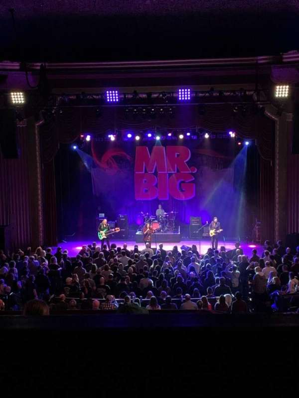 Royal Oak Music Theatre, section: F Center, row: A, seat: 22