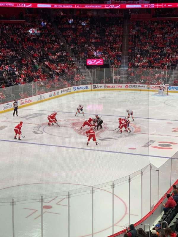 Little Caesars Arena, section: 101, row: 22, seat: 11