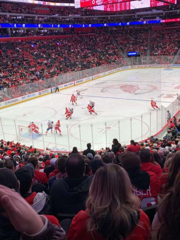 Little Caesars Arena, section: 101, row: 22, seat: 11