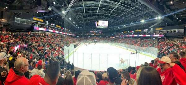 Mullett Arena, section: 116, row: M, seat: 14