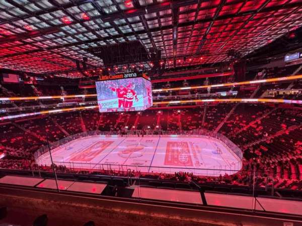 Little Caesars Arena, section: M9, row: 2, seat: 16