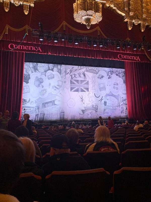 Fox Theatre, Detroit, section: Floor 3, row: P, seat: 304