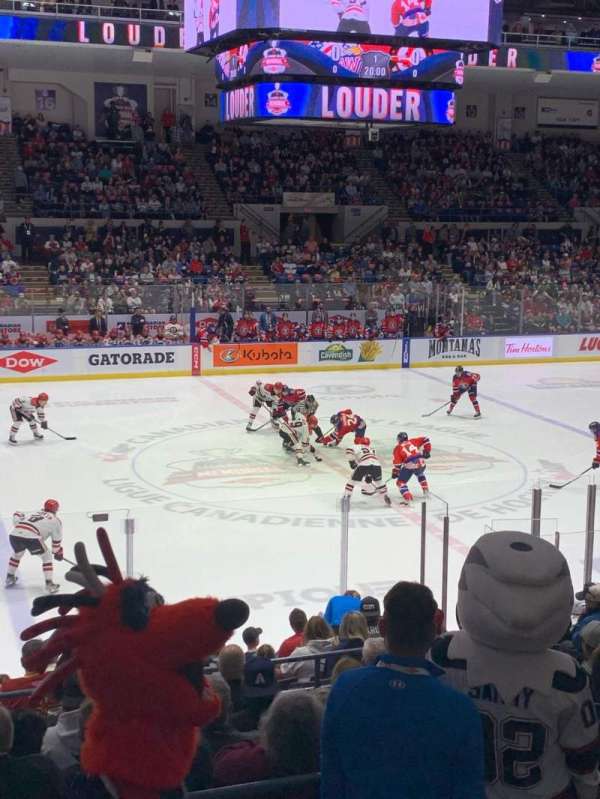 Dow Event Center, section: U19, row: M, seat: 9