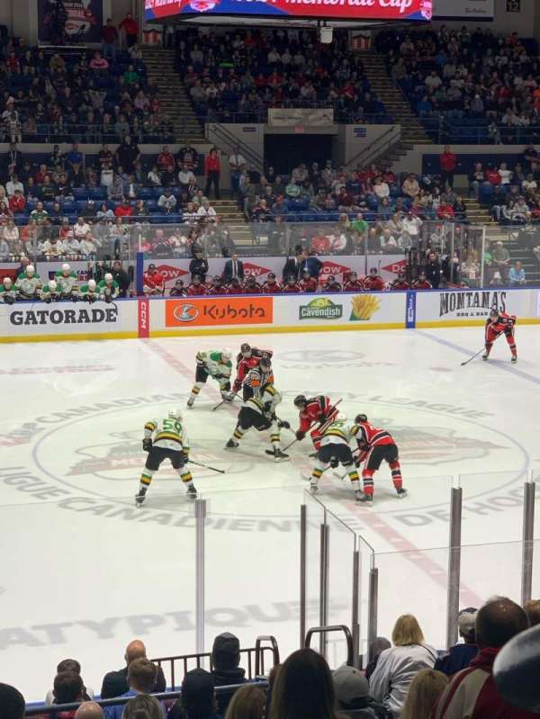 Dow Event Center, section: U19, row: M, seat: 5