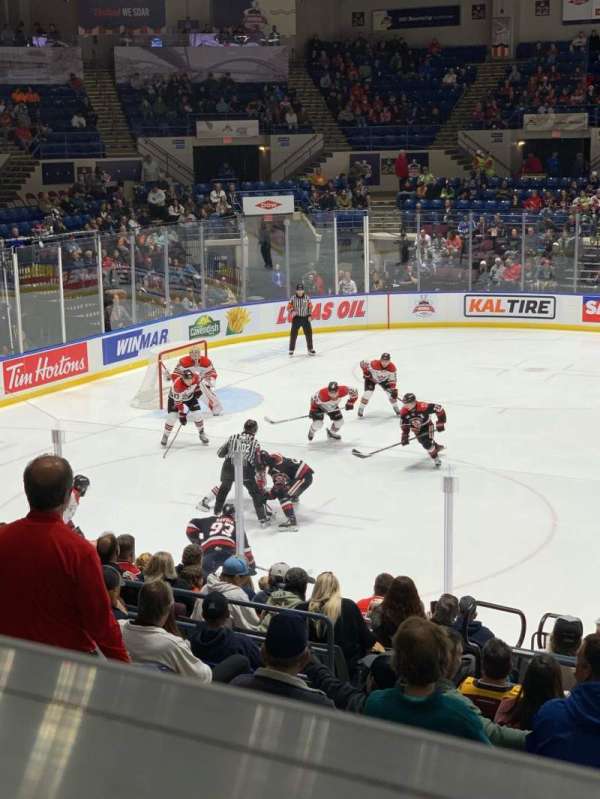 Dow Event Center, section: U19, row: M, seat: 9