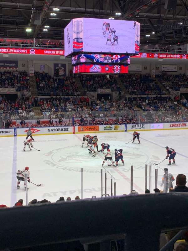Dow Event Center, section: U19, row: M, seat: 6