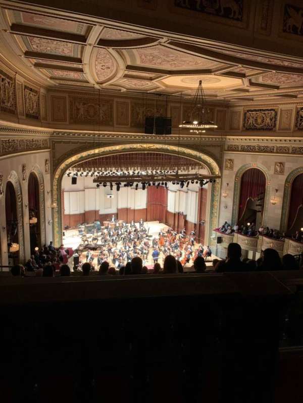 Orchestra Hall, Detroit, section: MidBalc, row: J, seat: 38