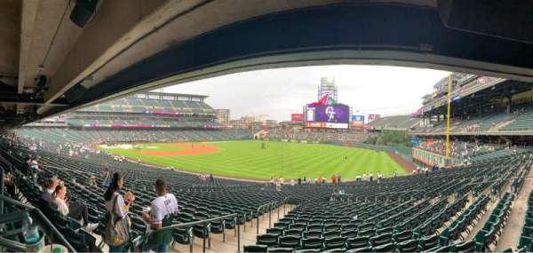 Coors Field, section: 114, row: 39/DAC