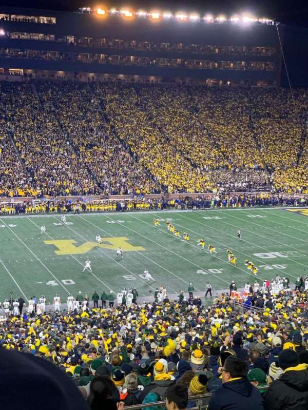Michigan Stadium, section: 3, row: 79, seat: 16