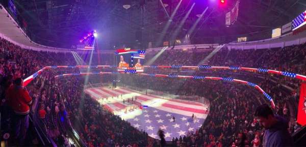 Honda Center, section: 406, row: B, seat: 13