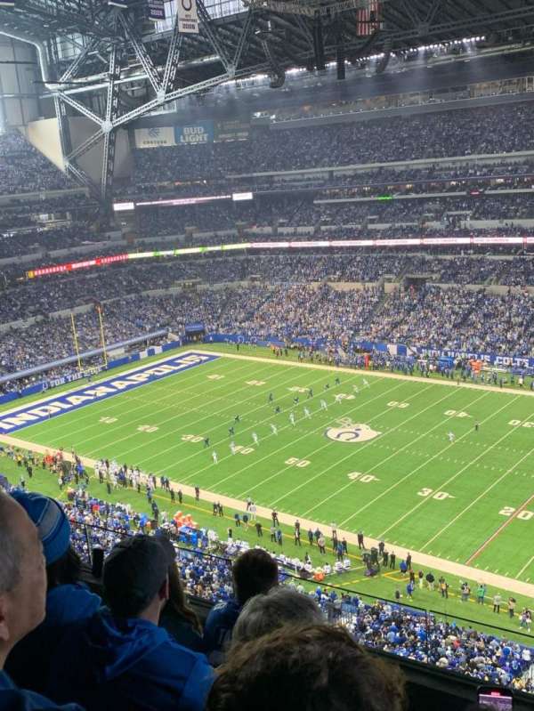 Lucas Oil Stadium, section: 609, row: 4, seat: 5