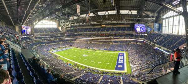 Lucas Oil Stadium, section: 609, row: 4, seat: 5