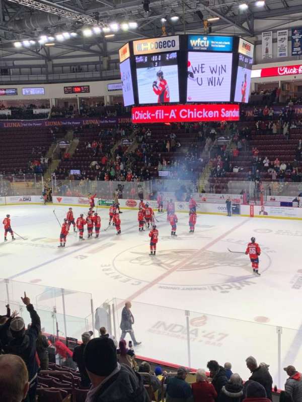 WFCU Centre, section: 103, row: N, seat: 13