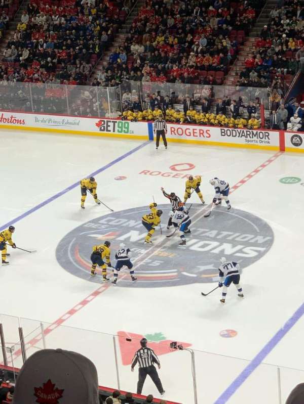 Centre Bell, section: 211, row: C, seat: 5