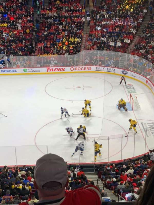 Centre Bell, section: 211, row: C, seat: 5