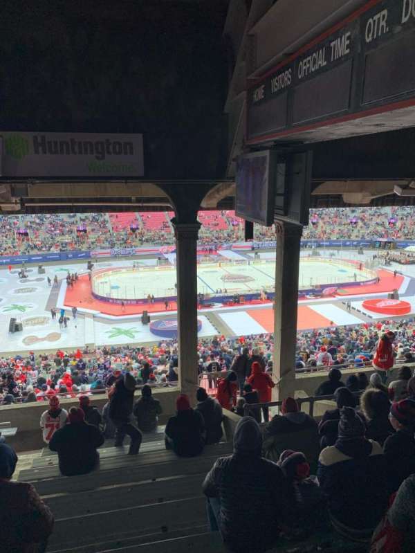 Ohio Stadium, section: 24B, row: 13, seat: 34