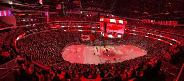 Rogers Place, section: 221, row: 1, seat: 7