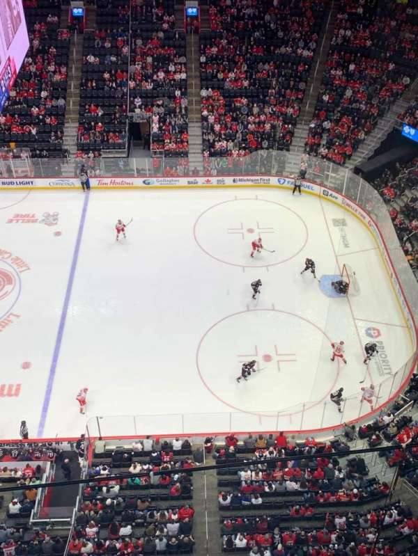 Little Caesars Arena, section: G28, row: 1, seat: 1