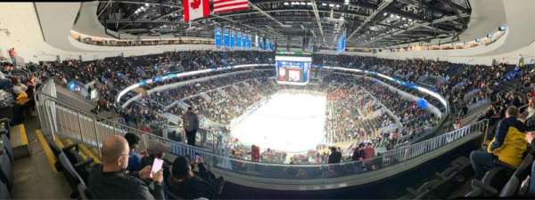 Enterprise Center, section: 327, row: M, seat: 10