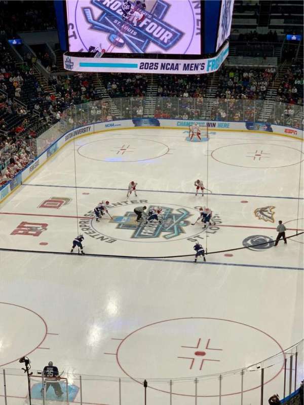 Enterprise Center, section: 327, row: N, seat: 11