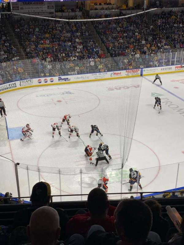 Huntington Center, section: 209, row: D, seat: 14