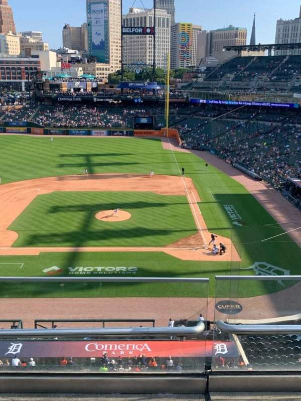Comerica Park, section: 332, row: C, seat: 7