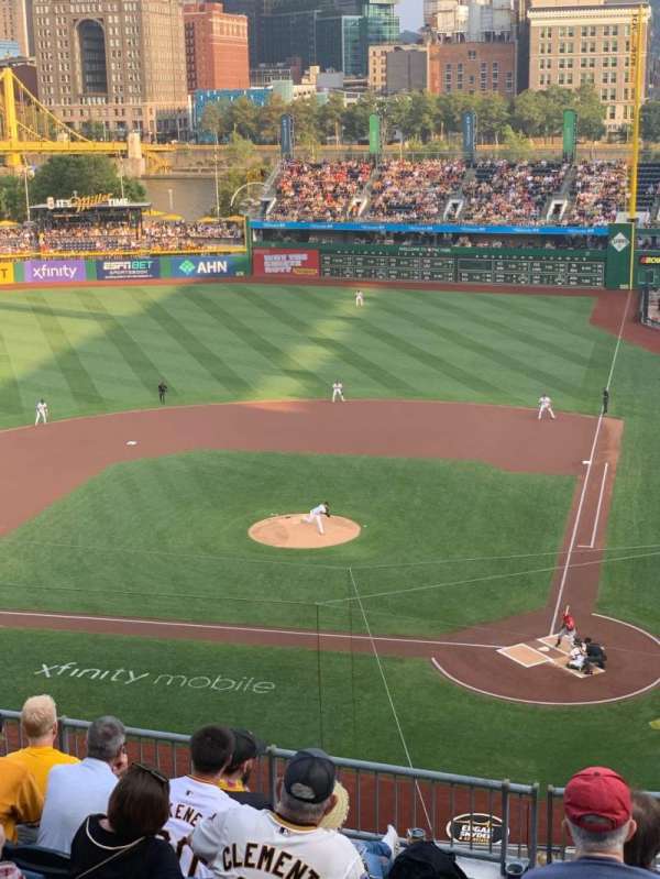 PNC Park, section: 220, row: H, seat: 4