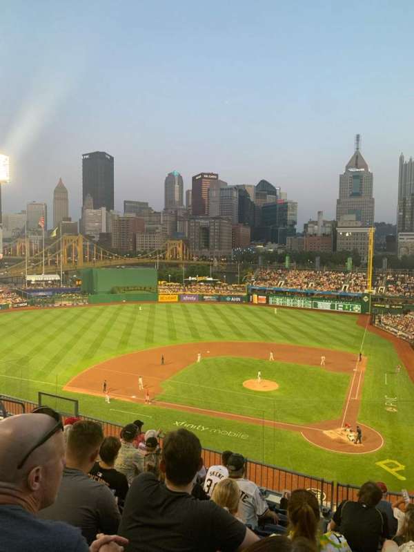 PNC Park, section: 220, row: H, seat: 4