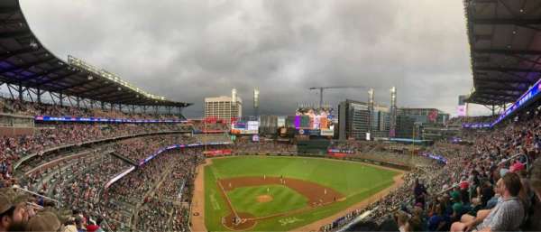 Truist Park, section: 324, row: 6, seat: 12