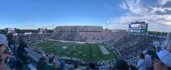 Spartan Stadium, section: 122, row: 4, seat: 5