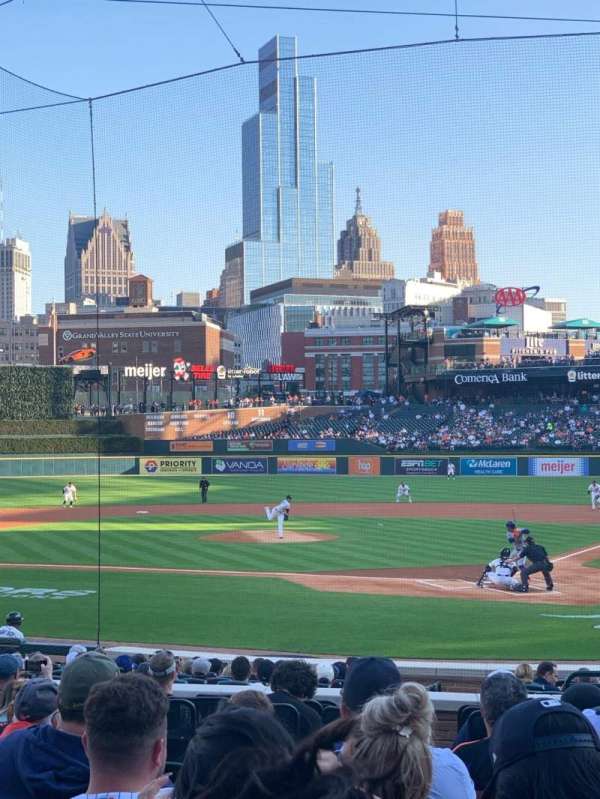 Comerica Park, section: 130, row: 23, seat: 6