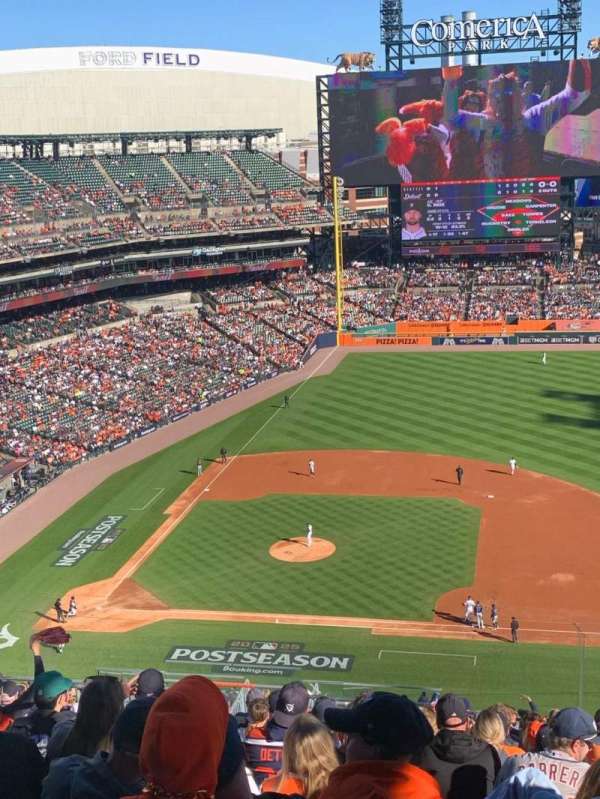 Comerica Park, section: 321, row: 19, seat: 13