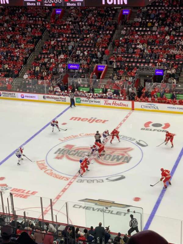Little Caesars Arena, section: M9, row: 3, seat: 14