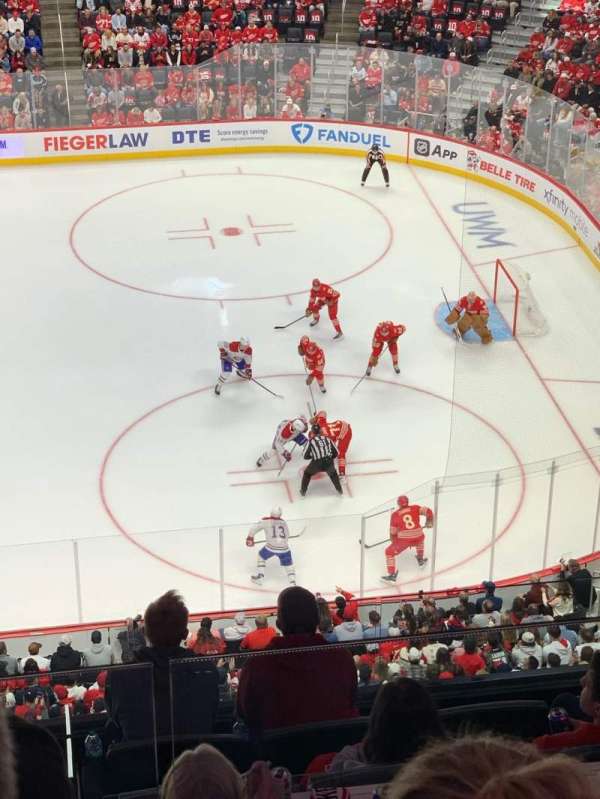 Little Caesars Arena, section: M9, row: 3, seat: 14