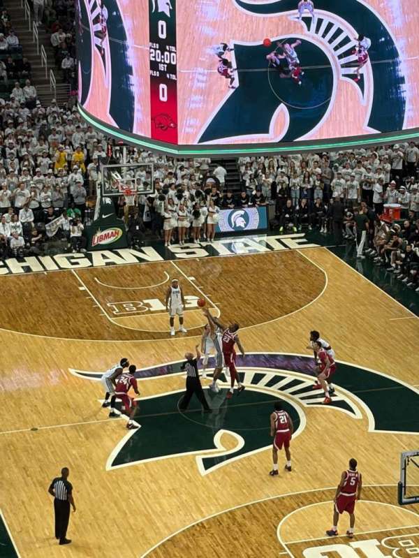 Breslin Center, section: 220, row: 8, seat: 5