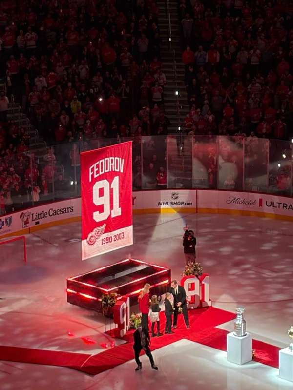 Little Caesars Arena, section: M9, row: 2, seat: 14