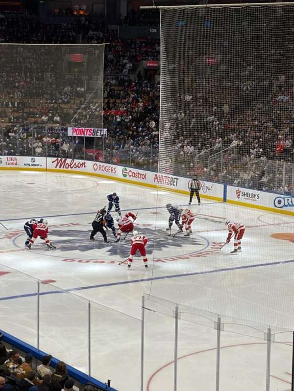 Scotiabank Arena, section: 116, row: 23, seat: 4