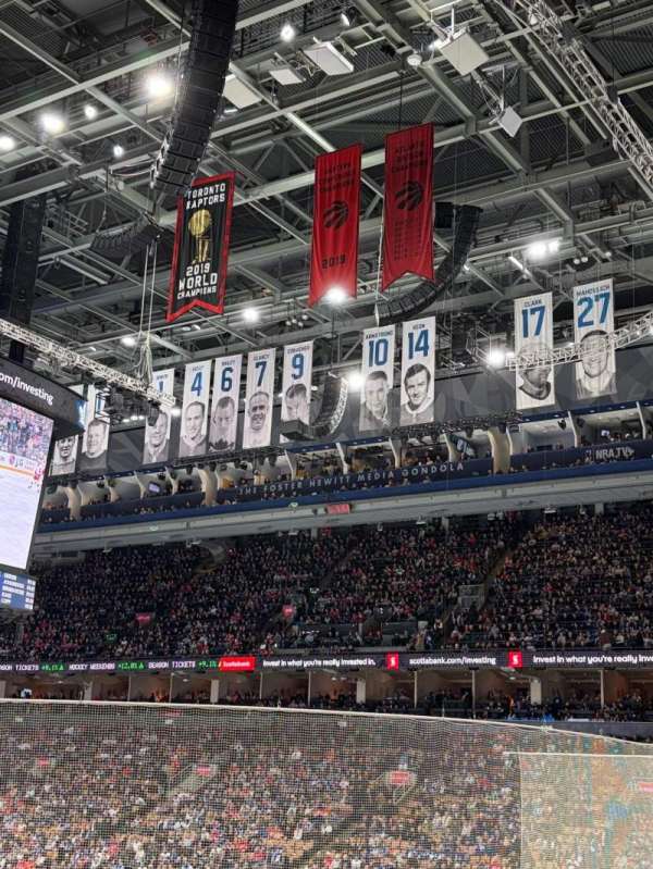 Scotiabank Arena, section: 116, row: 23, seat: 4