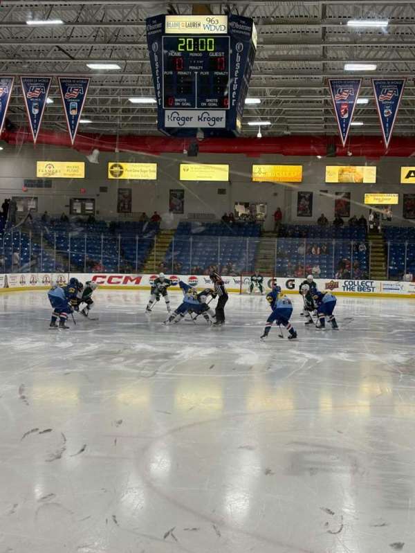 USA Hockey Arena, section: 107, row: C, seat: 6